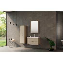 Тумба с раковиной ORKA Clay 80 подвесная, Sahra