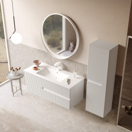 Пенал ORKA Moonlight 40 белый матовый, универсальный