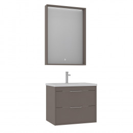 Тумба с раковиной ORKA Clay 65 подвесная, Soil