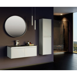 Тумба с раковиной ORKA Lisbon 90 подвесная, кашемировый матовый