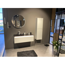 Тумба с раковиной ORKA Lisbon 90 подвесная, кашемировый матовый