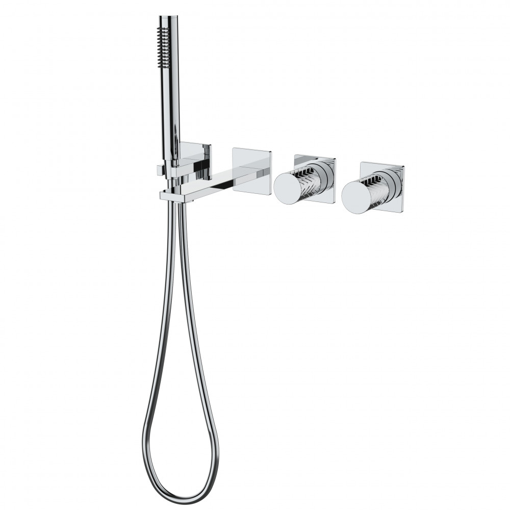 Смеситель для ванны Альто (Alto) VBTW-6AL1CH, встраиваемый, хром