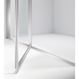 Душевой уголок Slim 8mm VSR-4SLP9012CL, 1200*900, хром, стекло прозрачное