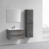 База под раковину Luka 800 подвесная, 2 выкатных ящика soft-close, G.Stone