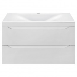 База под раковину Fine 800 подвесная, 2 выкатных ящика soft close, G.White