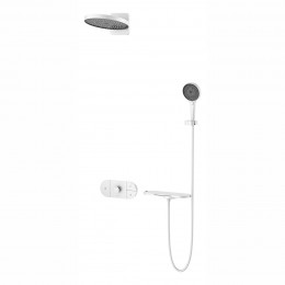 Душевой комплект Futura VSFW-2F12TMW термостатический встраиваемый, 3 режима, белый матовый