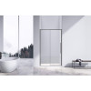 Душевая дверь Slim-N VDS-4SN140CLGM, 1400, вороненая сталь, стекло прозрачное