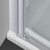 Душевая дверь Alpha VDP-3AL600CL, хром, стекло прозрачное