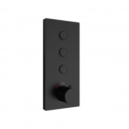 Душевой комплект VSFW-431T1RMB встраиваемый, термостатический, трехрежимный, черный