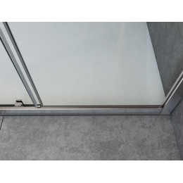 Душевая дверь Garda VDS-1G2170CLG, 1700, брашированное золото, стекло прозрачное