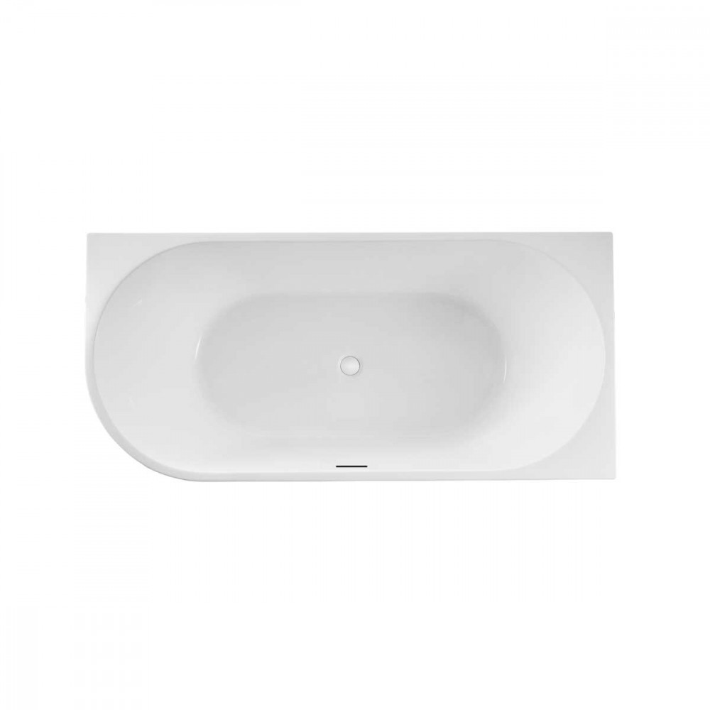 Ванна акриловая Vincea VBT-402-1700R, 1700*800*580, цвет белый, правая, слив-перелив в комплекте