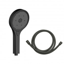 Душевой комплект VSFW-422T2MB встраиваемый, термостатический, двухрежимный, черный