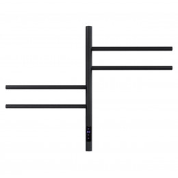 Полотенцесушитель электрический Vincea VTD-1S1CBE 43x60, черный, таймер