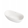 Ванна акриловая Vincea VBT-708-1700, 1700*800*585, цвет белый, щелевой перелив, слив белый