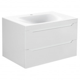 База под раковину Fine 800 подвесная, 2 выкатных ящика soft close, G.White