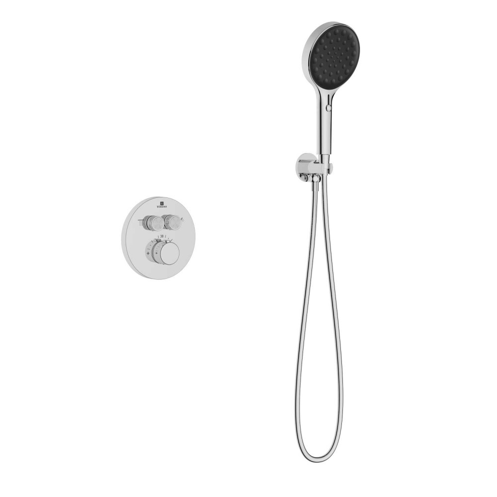 Душевой комплект Inspire VSFW-3I22MT3CH встраиваемый, термостатический, двухрежимный, хром