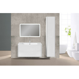 База под раковину Paola 1000 подвесная, 2 выкатных ящика soft close, G.White