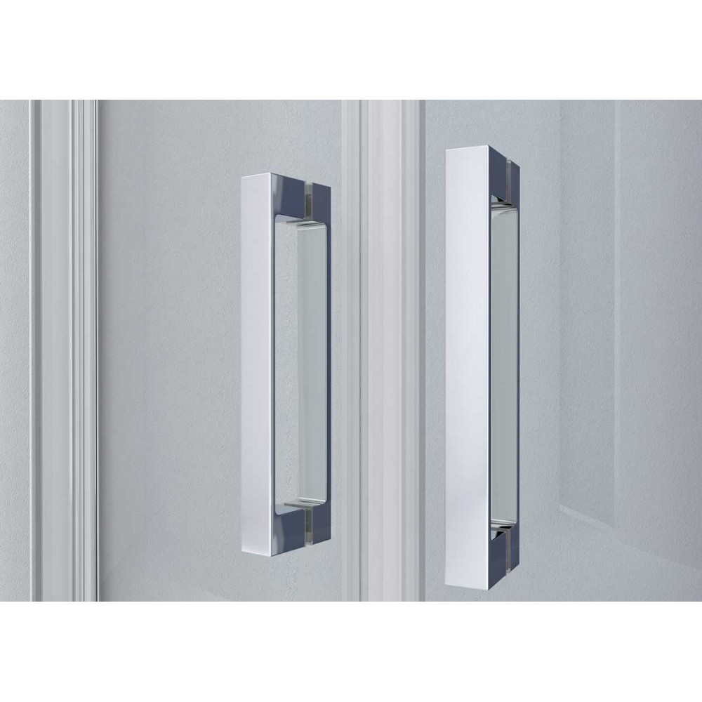 Душевая дверь Alpha VDS-3AL2180CL, 1800, хром, стекло прозрачное