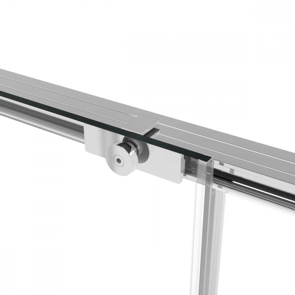 Душевая дверь Slim Soft VDS-1SS140CL, 1400, хром, стекло прозрачное