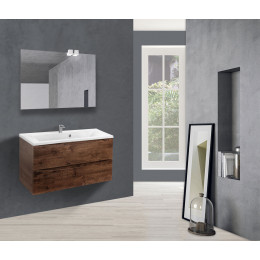 База под раковину Mia 900 подвесная, 2 выкатных ящика soft close, R.Wood