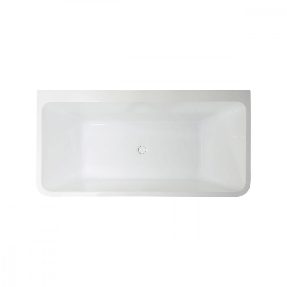 Ванна акриловая Vincea VBT-425-1700 1700*800*600, цвет белый, щелевой перелив