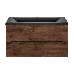 База под раковину Mia 900 подвесная, 2 выкатных ящика soft close, R.Wood