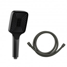 Душевой комплект VSFW-321MT1MB встраиваемый, термостатический, двухрежимный, черный