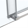 Душевой уголок Como Soft VSR-1CS9013CL, 1300*900, хром, стекло прозрачное