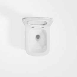 Унитаз подвесной Ultra VT1-32T Tornado, цвет белый, ультратонкое сиденье soft-close