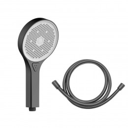 Душевой комплект VSFW-422T2GM встраиваемый, термостатический, двухрежимный, вороненая сталь