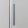 Душевой уголок Slim-U VSS-2SU900CLB, 900*900, м.черный, стекло прозрачное