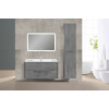 База под раковину Paola 1000 подвесная, 2 выкатных ящика soft close, Beton