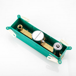 Встраиваемый смеситель для душа VSCV-422TBG двухфункциональный, термостатический, золото