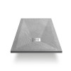 Поддон для душа из искусственного камня  VST-4SR8010G,1000*800*25, серый