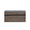 База под раковину Chiara 1000 подвесная, 1 выкатной ящик soft-close, R.Oak