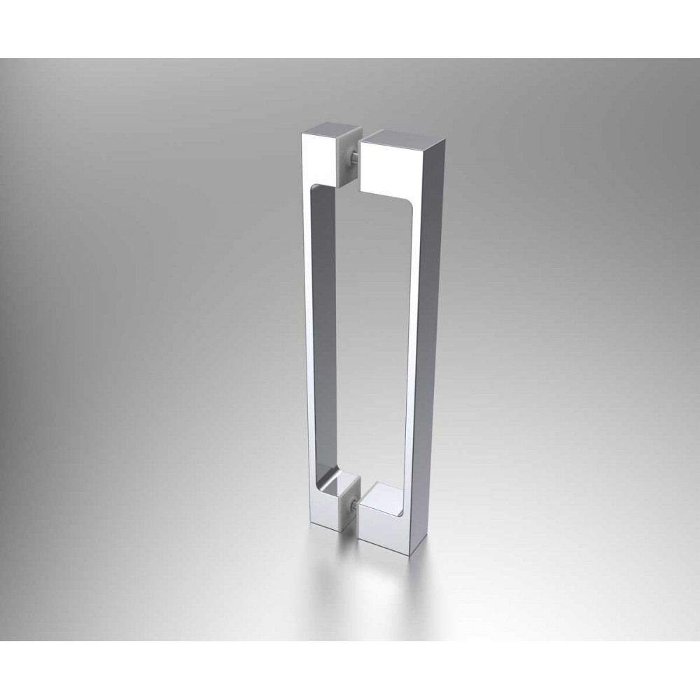 Душевая дверь Alpha VDS-3AL140CL, 1400, хром, стекло прозрачное
