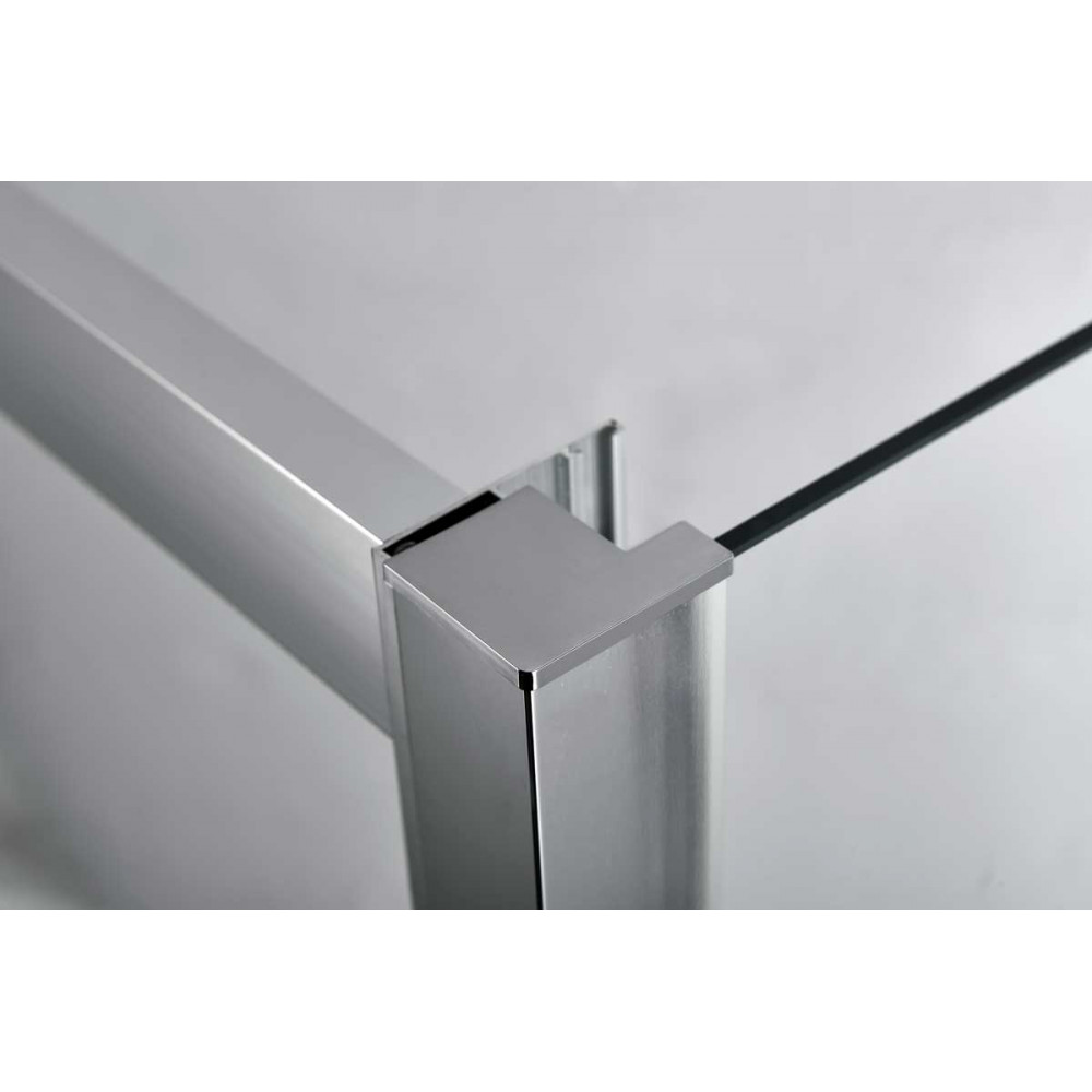 Душевой уголок Alpha VSR-3AL8012MT, 1200*800, хром, стекло текстурное