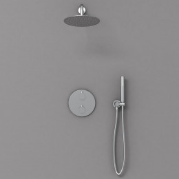 Душевой комплект VSFW-101TCH термостат встраиваемый, 2 режима, хром