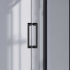 Душевая дверь Como-N VDS-4CN150CLB, 1500, черный, стекло прозрачное