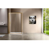 Душевой уголок Garda VSR-1G8015CLG, 1500*800, брашированное золото, стекло прозрачное