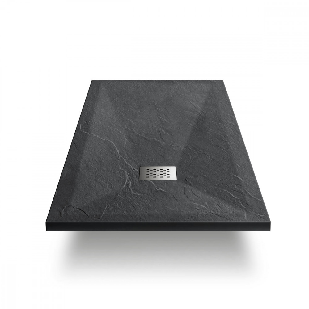 Поддон для душа из искусственного камня  VST-4SR8012A, 1200*800*25, антрацит