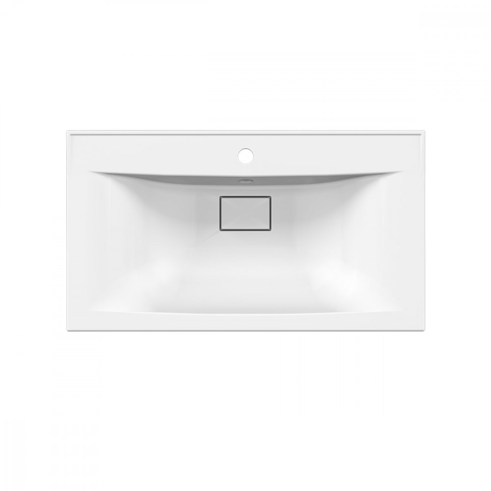 Раковина VCB-3M800W из искусственного камня, цвет белый