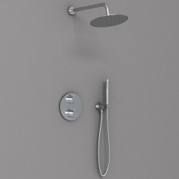 Душевой комплект VSFW-101TCH термостат встраиваемый, 2 режима, хром