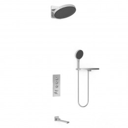 Душевой комплект Inspire VSFW-433TI3RCH встраиваемый, термостатический, трехрежимный, хром