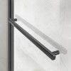 Душевая дверь Slim Soft VDS-1SS130CLGM, 1300, вороненая сталь, стекло прозрачное