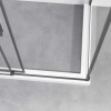 Душевой уголок Slim-N VSS-4SN9010CLGM, 1000*900, вороненая сталь, стекло прозрачное
