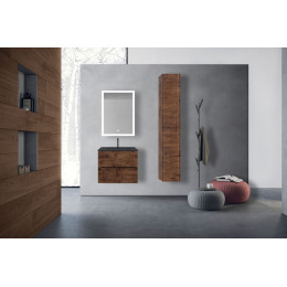 База под керамическую раковину Mia 600 подвесная, 2 выкатных ящика soft close, R.Wood