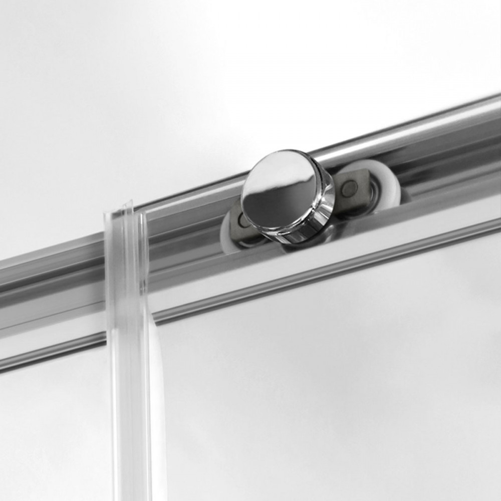 Душевая дверь Slim-U VDS-2SU140CL, 1400, хром, стекло прозрачное