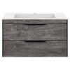 База под раковину Chiara 2D 800 подвесная, 2 выкатных ящика soft-close, G.Stone