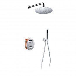 Душевой комплект VSFW-101TCH термостат встраиваемый, 2 режима, хром